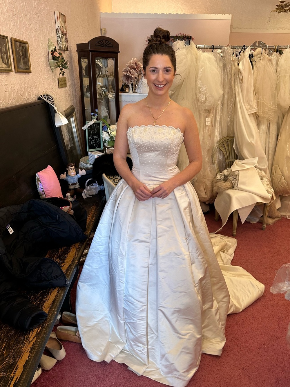 Vintage Never Worn Before Anne Barge 1990s Ballgown